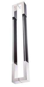 Puxador Duplo DF980 1000MM - Preto