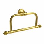 Porta Toalha Argola Ouro Real Dourado