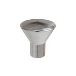 Puxador Botão 16MM IL1630 - Aço Escovado