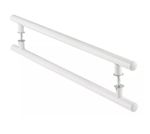 Puxador Duplo Eco 1000MM Alumínio Branco