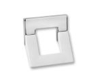 Puxador Swing 32MM - Cromado / Branco