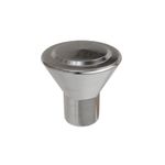 Puxador Botão 20MM IL1368 - Aço Escovado