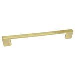 Puxador Alça Quadrada IL950 192MM - Dourado Fosco