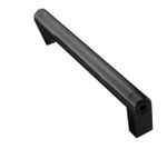 Puxador Allen Liso 352MM - Preto