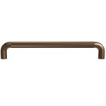 Puxador Alça Zigrinato IL 1590 192MM - Brown