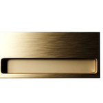 Puxador Concha Embutir Celleno IL1640 176MM - Bronze Escovado