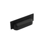 Puxador concha Plymouth Zen 80MM  - Preto