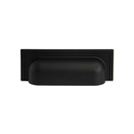 Puxador concha Plymouth Zen 80MM  - Preto