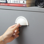 Puxador Concha Shell 64MM Zen - Branco