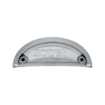 Puxador Concha Nozes 64MM - Cromado