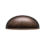 Puxador Concha Nozes 64MM - Cobre Antique Opaco