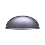 Puxador Concha Nozes 64MM - Black Silk Opaco
