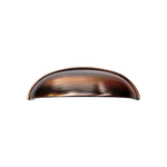 Puxador Concha Bari 64MM  - Cobre Velho Escovado