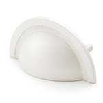 Puxador Concha Shell 64MM Zen - Branco