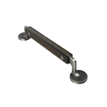 Puxador Manico Di Coltello Wood 160MM - Cromo Escovado