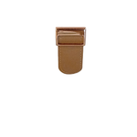 Puxador Couro Caramelo 32MM Red Gold