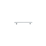Puxador Duplo Living 1000MM - Inox Polido
