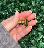 Puxador Ponto Sinnai IL 806 27MM Gold