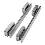 Puxador Duplo Home 300MM - Inox Polido