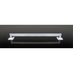Puxador Ritz Com Aplique Simples 1000MM - Diamond c/ Cromo