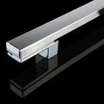Puxador Living Simples 1000MM - Inox Polido