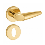 Maçaneta MA121 com Roseta R1 Externa Dourado