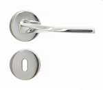 Conjunto Maçaneta MA151 Interna Roseta R3 - Cromado