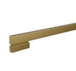 Puxador Simples Moma 800MM - Dourado Matte