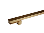 Puxador Duplo Living 500MM - Dourado Matte