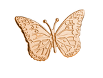 PUXADOR BORBOLETA RED GOLD