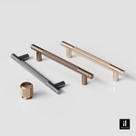 Puxador Alça Granada Zigrinato IL1580 160MM Dourado