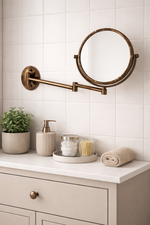 Espelho De Parede Redondo EF – L8 6520 - Red Gold