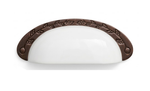 Puxador Concha Colonial Vivaro 221 96MM - Cobre Velho