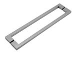 Puxador Duplo Soft 15X15X300MM - Inox Escovado