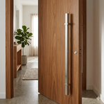 Puxador Duplo Eco Verona 1000MM Inox Escovado