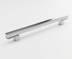 Puxador Duplo Living 1000MM - Inox Polido