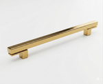Puxador Living Simples 300MM - Gold