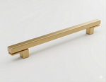 Puxador Duplo Living 500MM - Dourado Matte