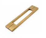 Puxador Duplo Big Thin 1500MM - Dourado Champagne