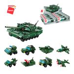 Bloco de Montar Set Trans Militar Keepplay