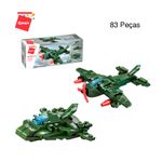 Bloco de Montar Set Trans Militar Keepplay
