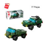 Bloco de Montar Set Trans Militar Keepplay