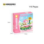 Bloco de montar Piquinique no Campo Florido Hello Kitty e Amigos Keepplay