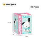 Bloco de montar Personagem Pochacco Hello Kitty e Amigos Keepplay