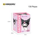 Bloco de montar Personagem Kuromi Hello Kitty e Amigos Keepplay