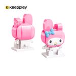 Bloco de montar Personagem My Melody Hello Kitty e Amigos Keepplay