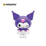 Bloco de montar Cupcake de Uva da Kuromi Hello Kitty e Amigos Keepplay