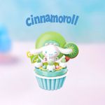 Bloco de montar Cupcake de Kiwi do Cinnamoroll Hello Kitty e Amigos Keepplay