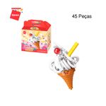Bloco de Montar Set Build & Fun Fast Food Keepplay