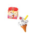 Bloco de Montar Casquinha de Baunilha Build & Fun Fast Food Keepplay
